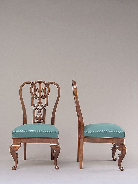 A pair of side chairs by Lajos Kozma