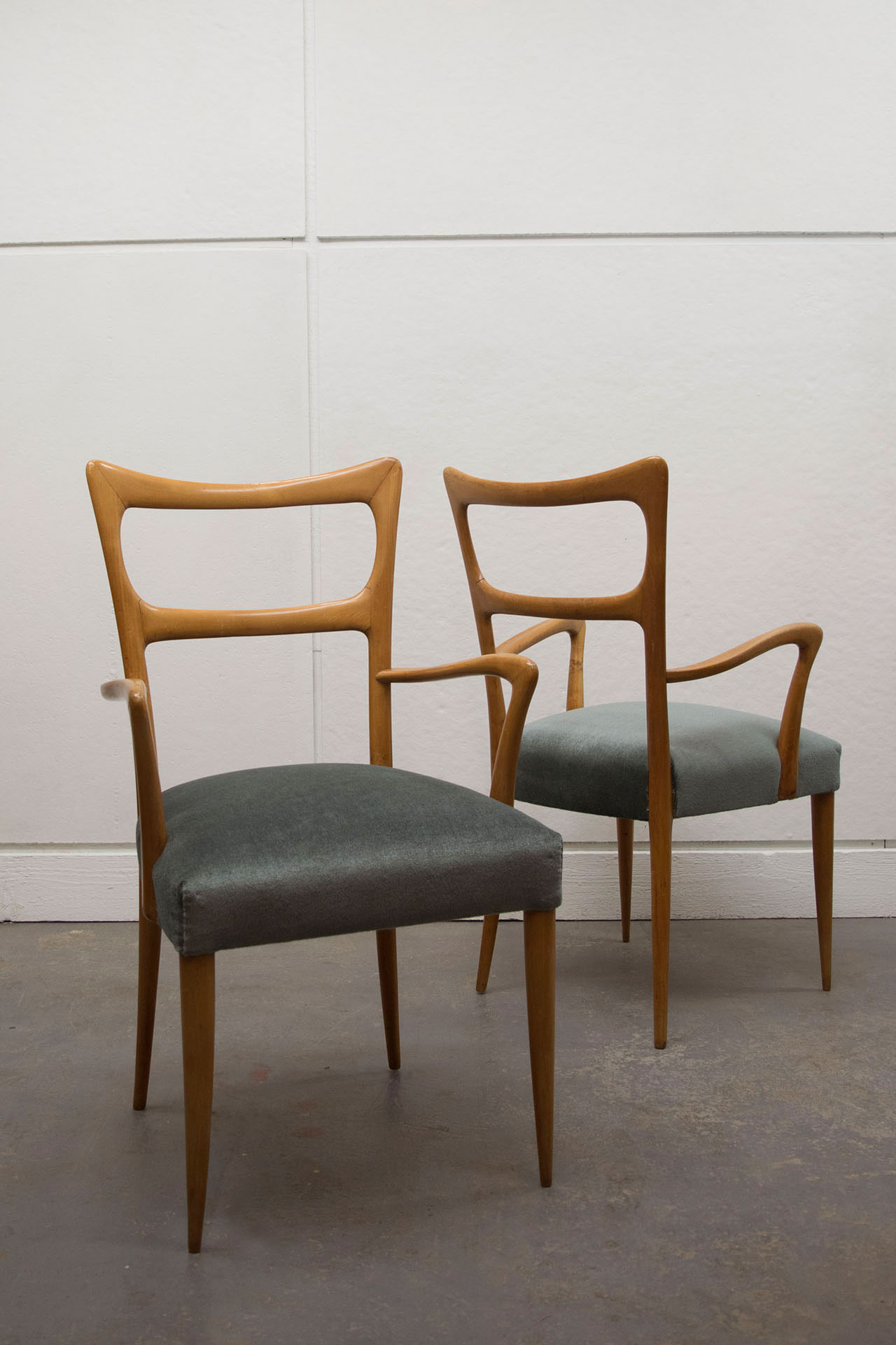 A pair of armchairs by Paolo Buffa 