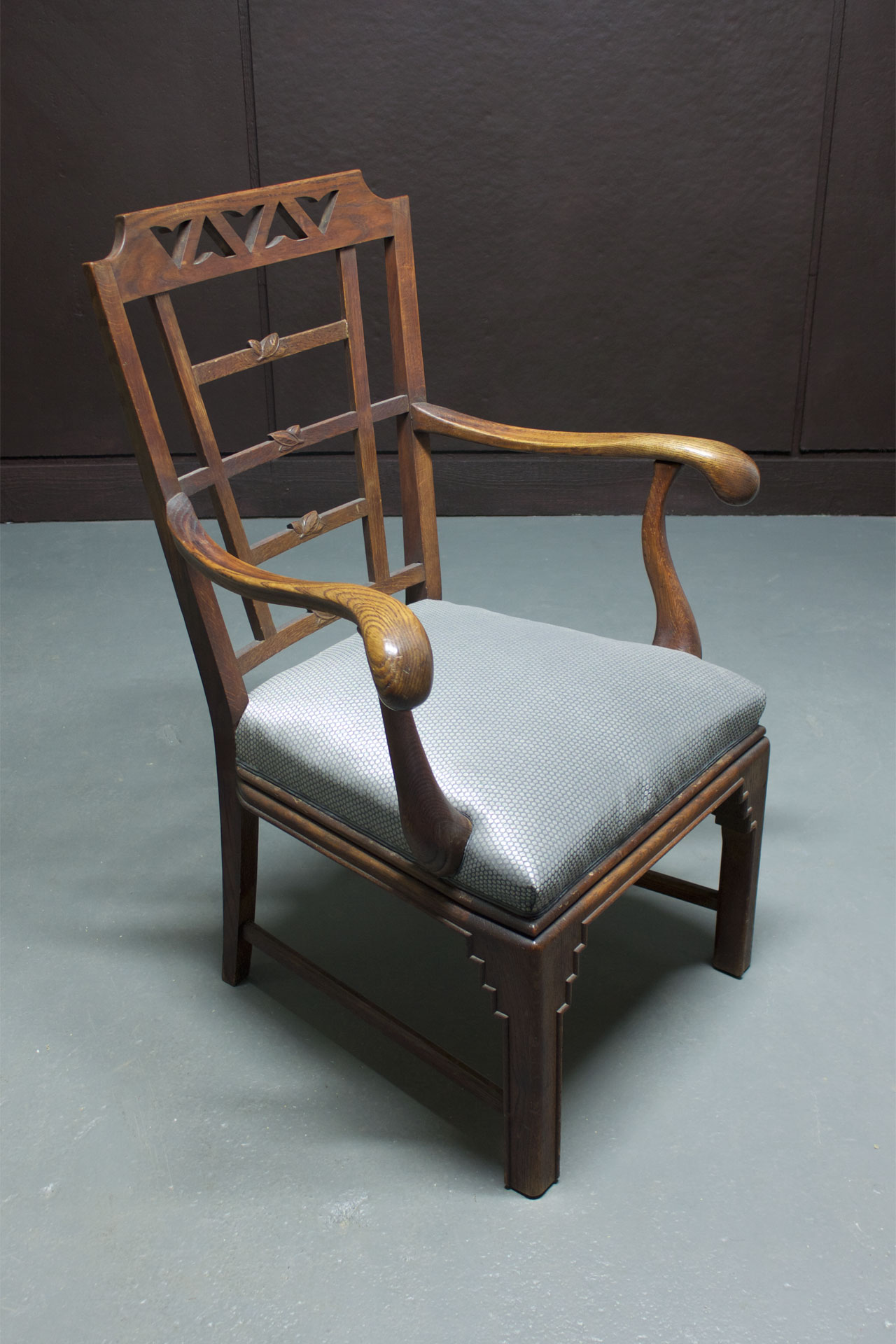 An Expressionist Rococo armchair