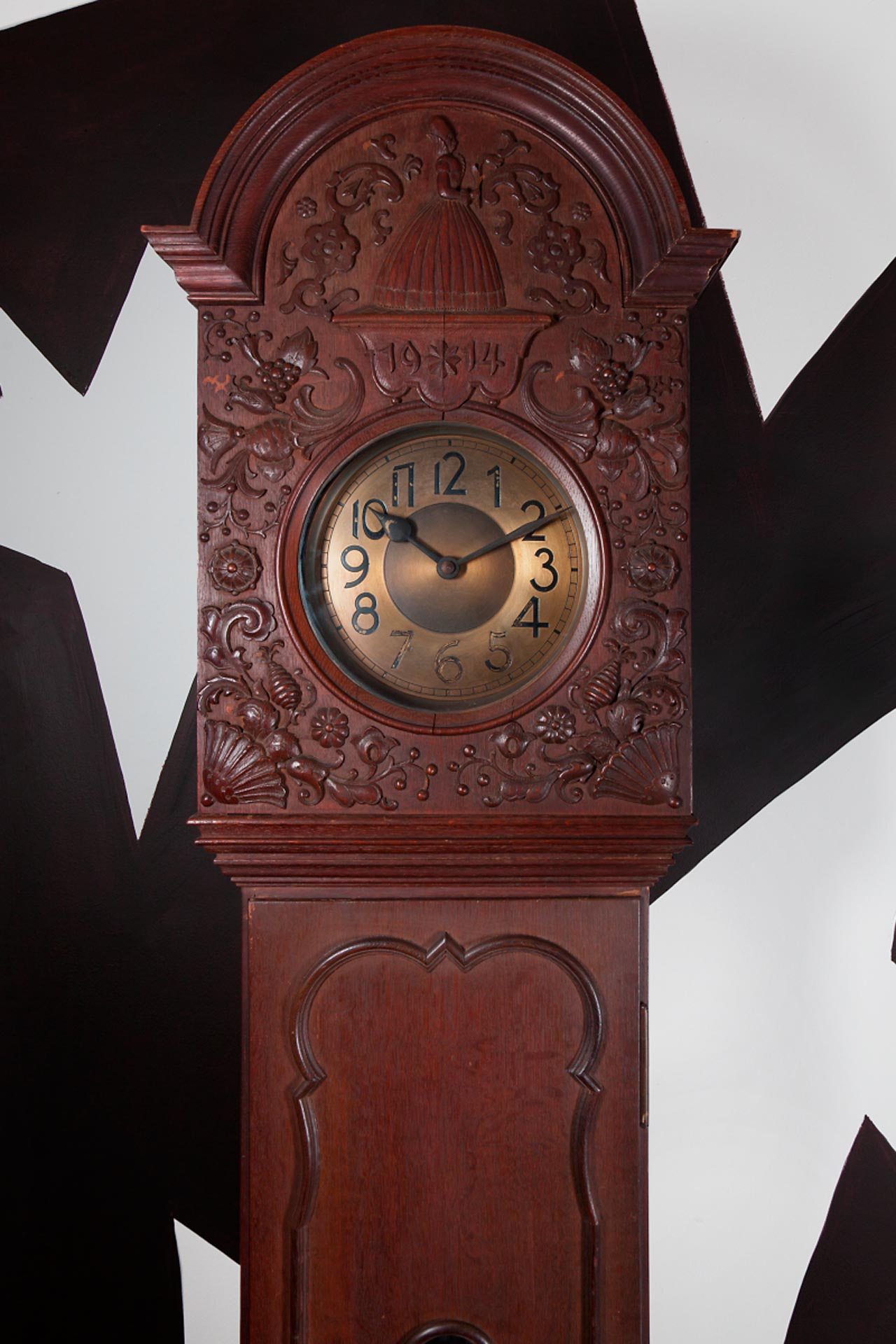 A tall case clock attributed to Eduard Pfeiffer