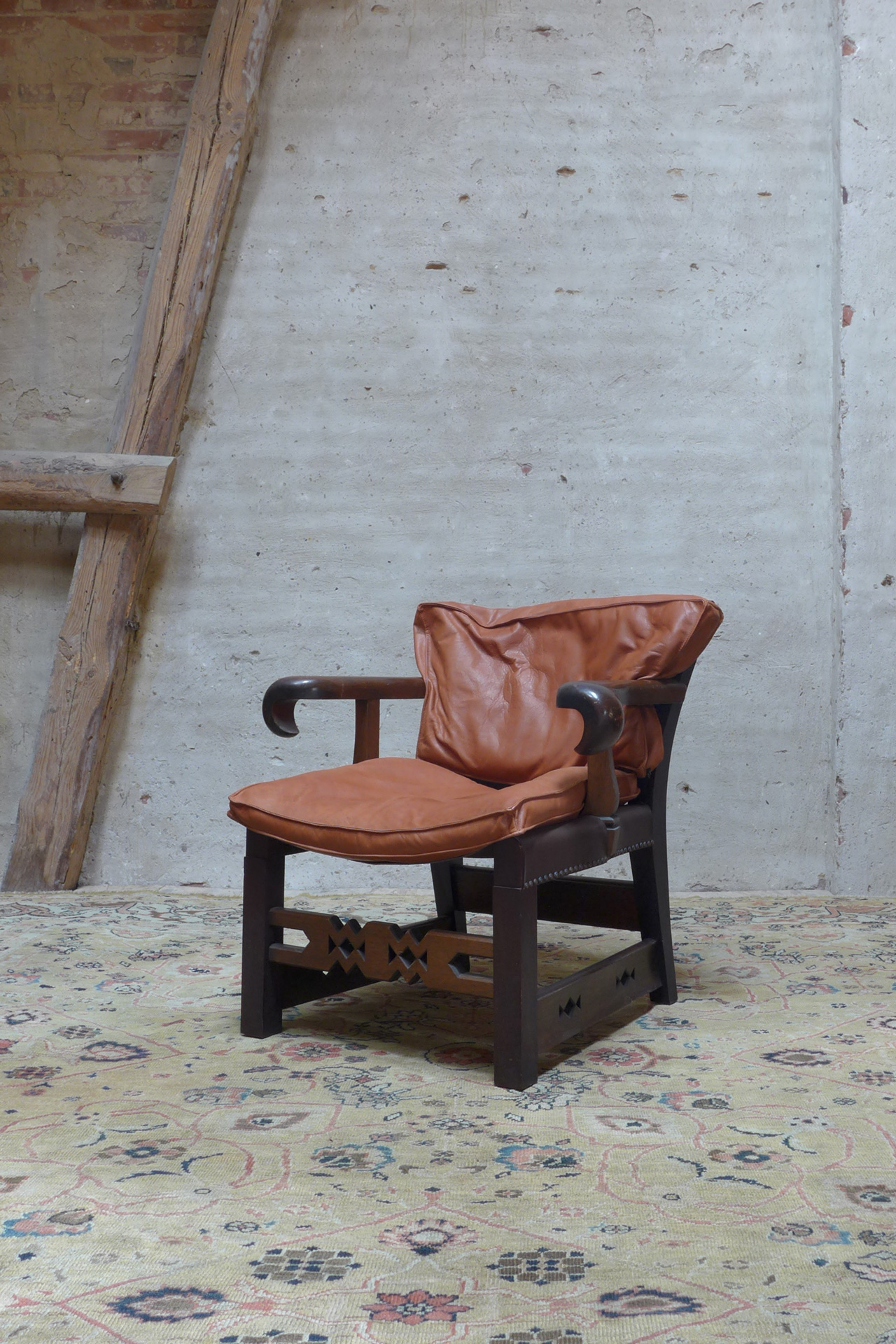 A Lounge Chair by Oskar Strnad