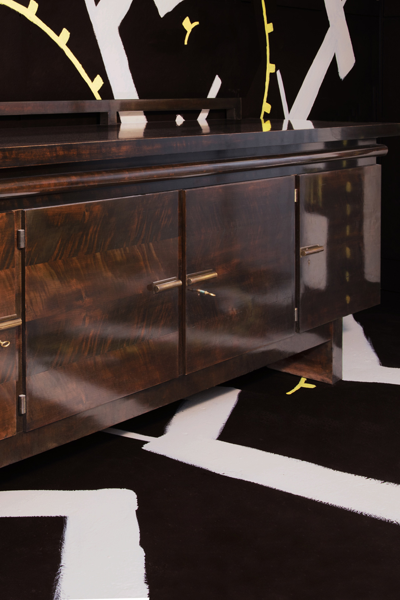A sideboard by Bruno Paul